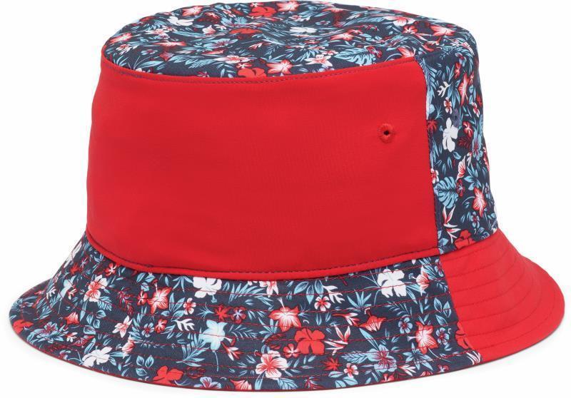 Columbia Bucket Hat - Youth - Nocturnal Mini Biscus / Red Lily 2