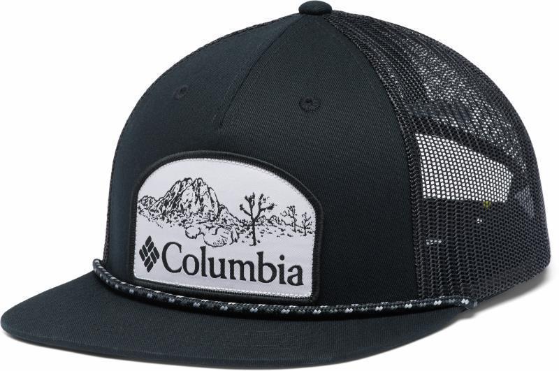 Columbia Flat Brim Snap Back - Black / Heat Seeker 1