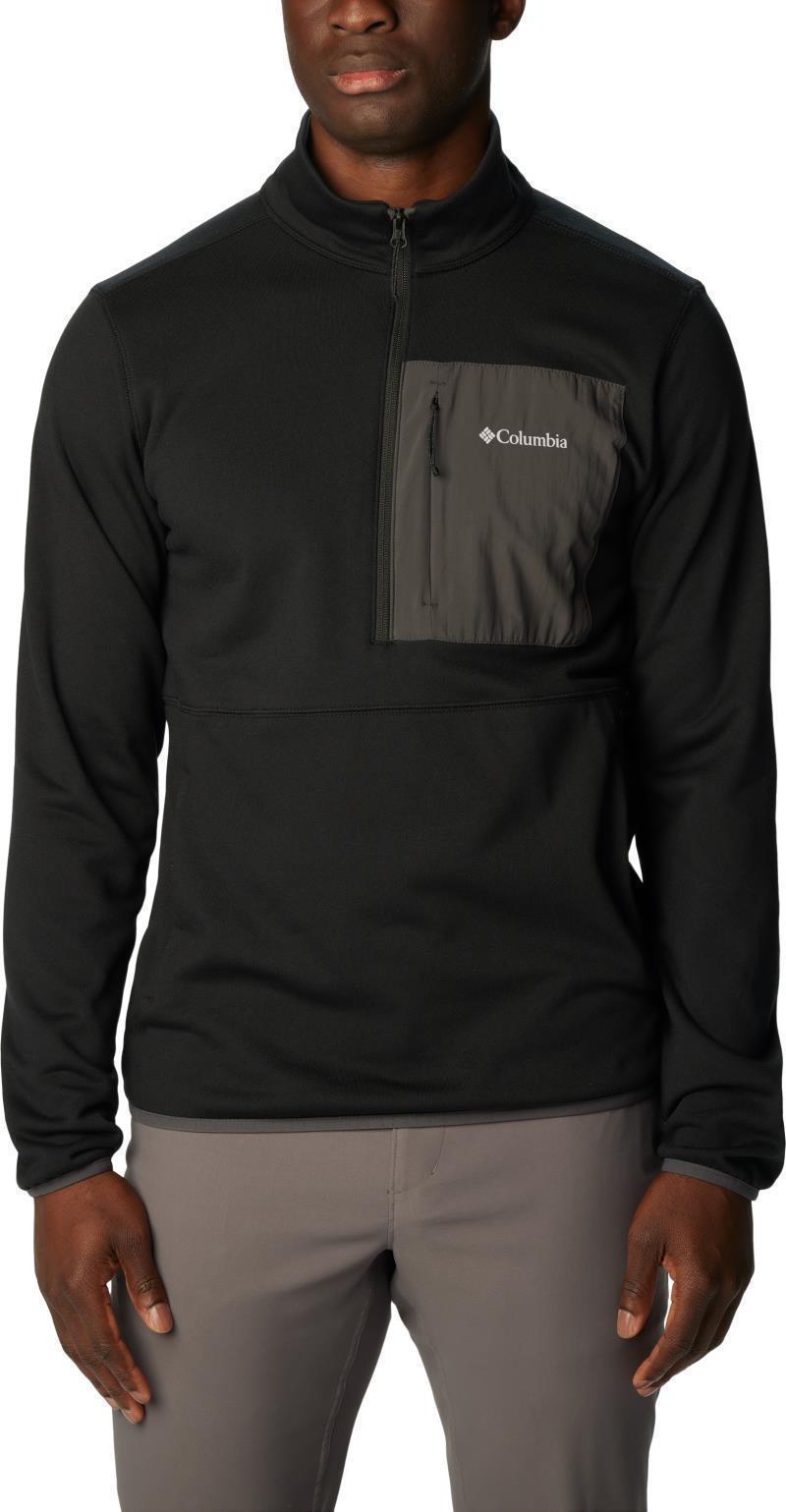 Columbia Hike Half Zip - Mens - Black 1