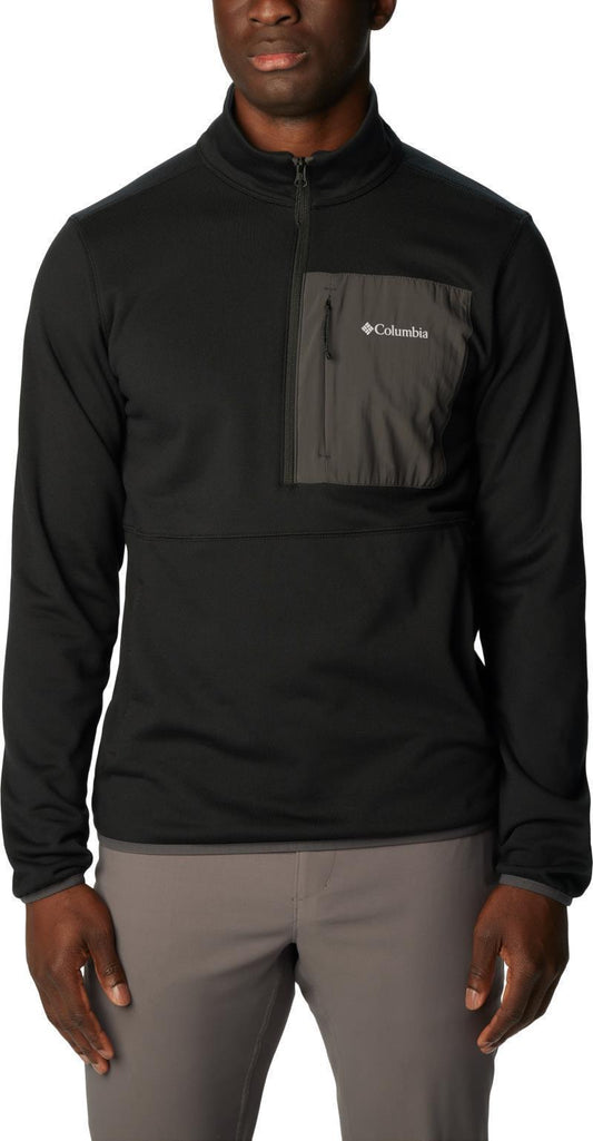 Columbia Hike Half Zip - Mens - Black 1