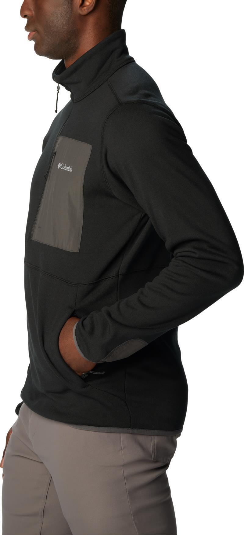 Columbia Hike Half Zip - Mens - Black 4