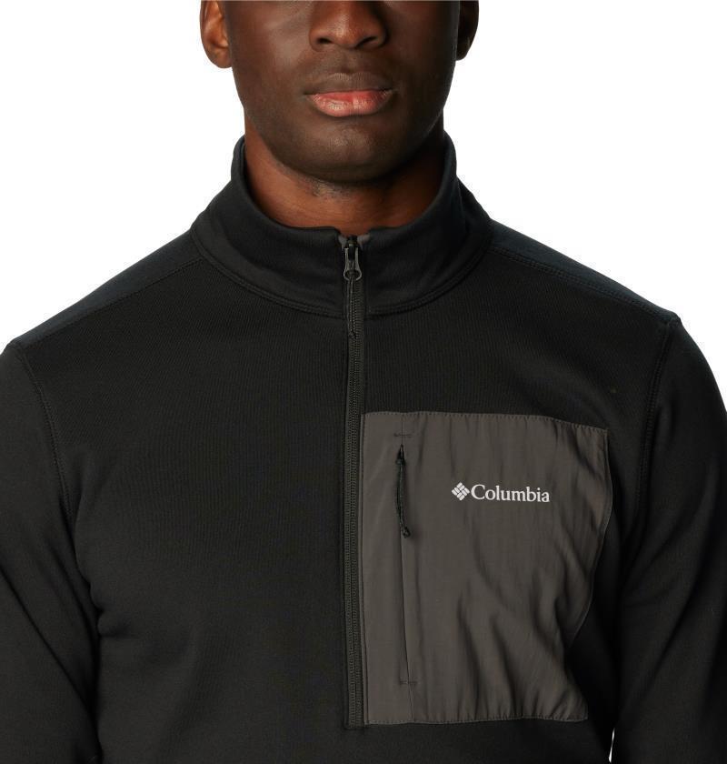 Columbia Hike Half Zip - Mens - Black 5