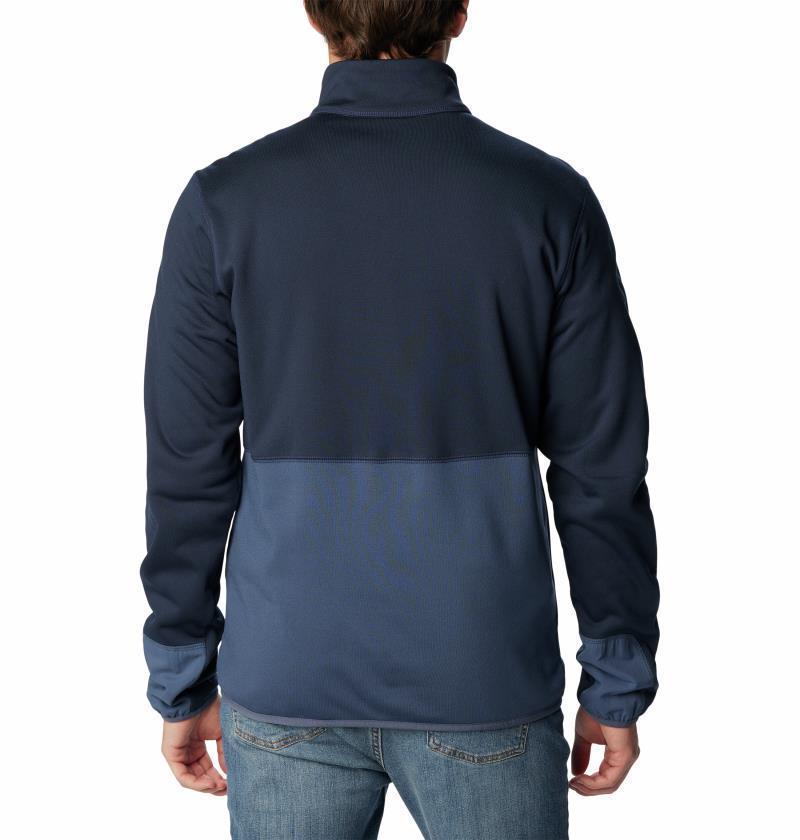 Columbia Hike Half Zip - Mens - Collegiate Navy / Dark Mountain 2