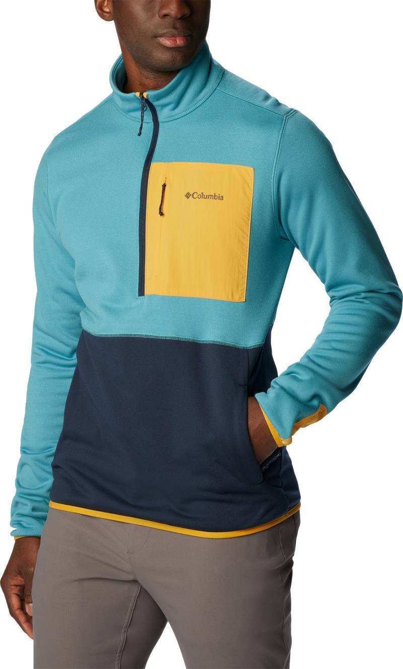 Columbia Hike Half Zip - Mens - Shasta / Collegiate Navy 4