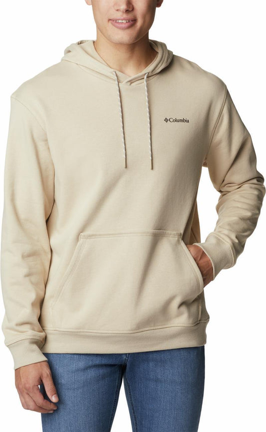 Columbia Lodge French Terry II Hoodie - Mens - Ancient Fossil / Hazy Hills Graphic 1