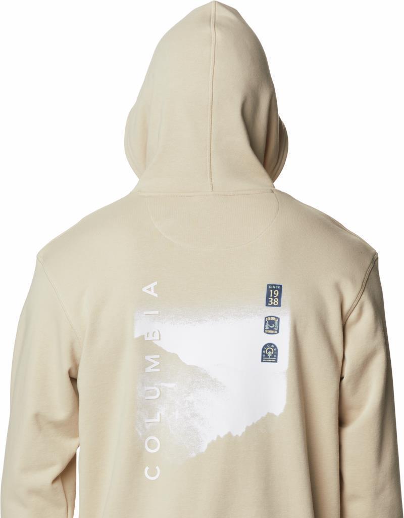 Columbia Lodge French Terry II Hoodie - Mens - Ancient Fossil / Hazy Hills Graphic 3