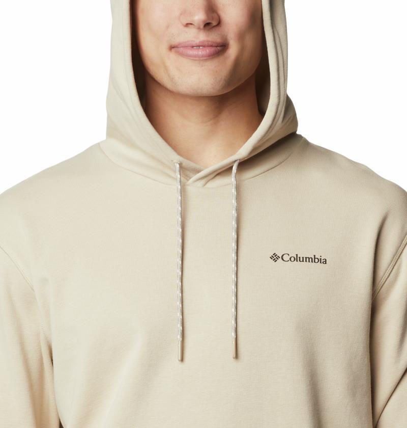 Columbia Lodge French Terry II Hoodie - Mens - Ancient Fossil / Hazy Hills Graphic 4
