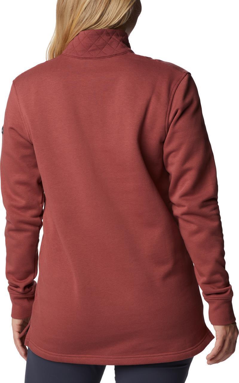 Columbia Lodge Quilted 1/4 Zip - Womens - Beetroot 2