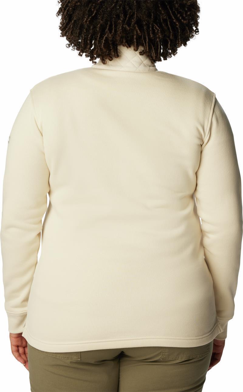 Columbia Lodge Quilted 1/4 Zip - Womens - Chalk 2