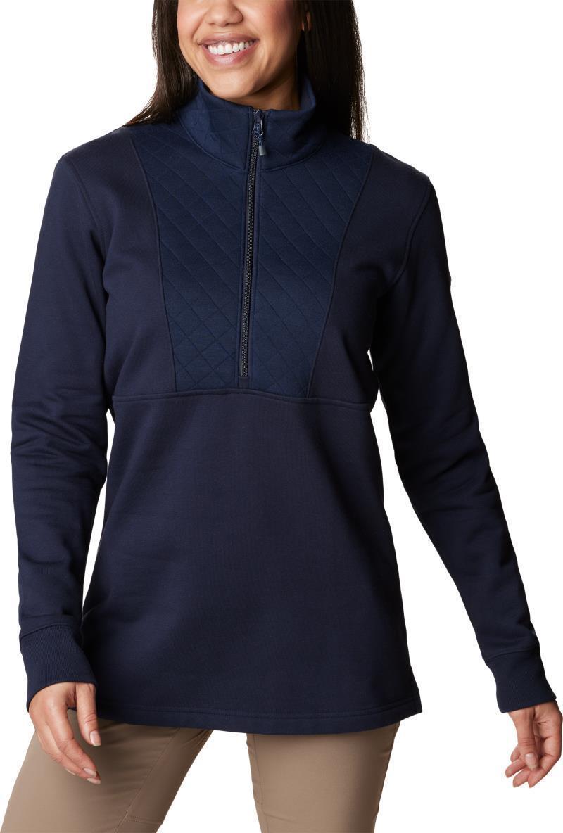Columbia Lodge Quilted 1/4 Zip - Womens - Dark Nocturnal 3