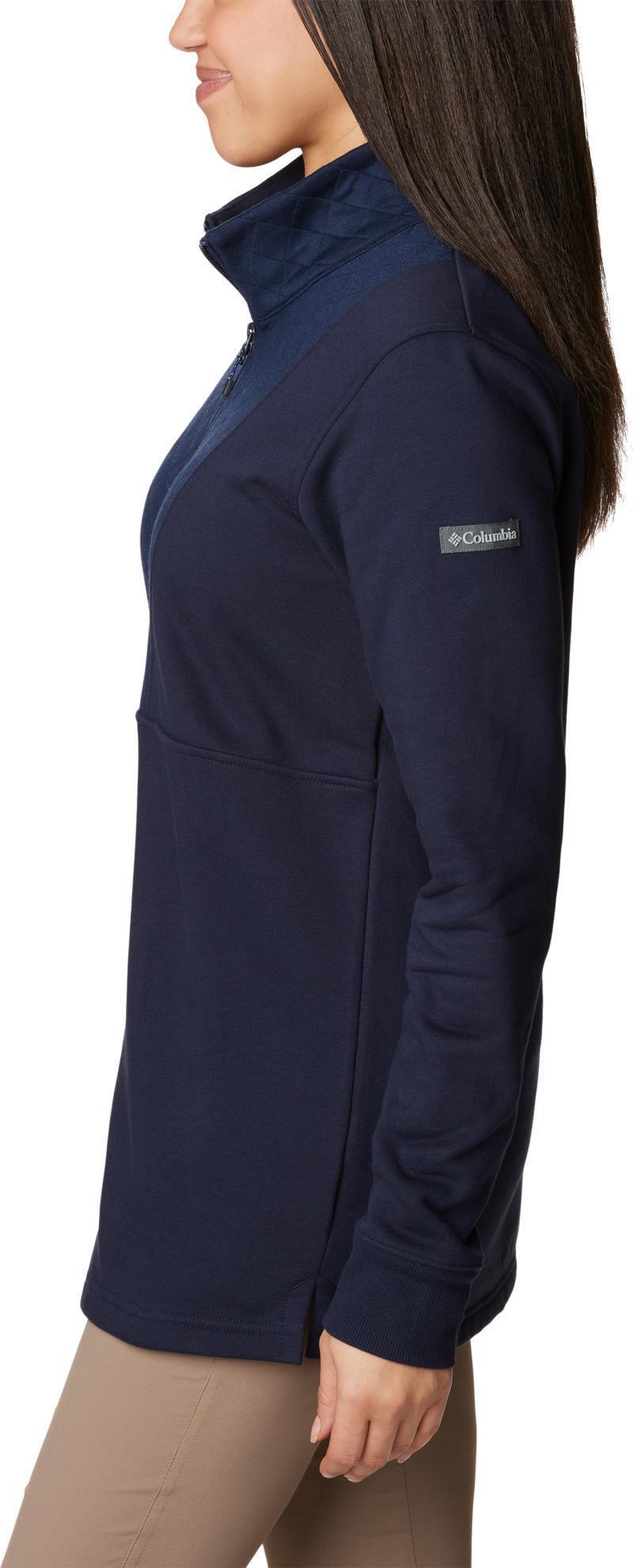 Columbia Lodge Quilted 1/4 Zip - Womens - Dark Nocturnal 4