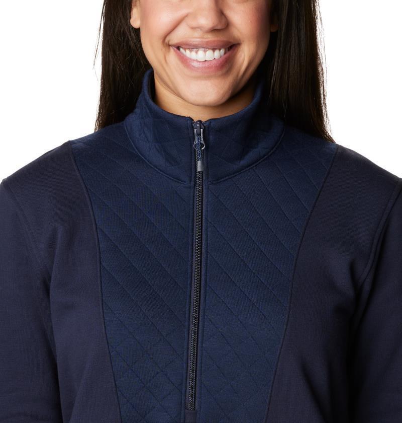 Columbia Lodge Quilted 1/4 Zip - Womens - Dark Nocturnal 5