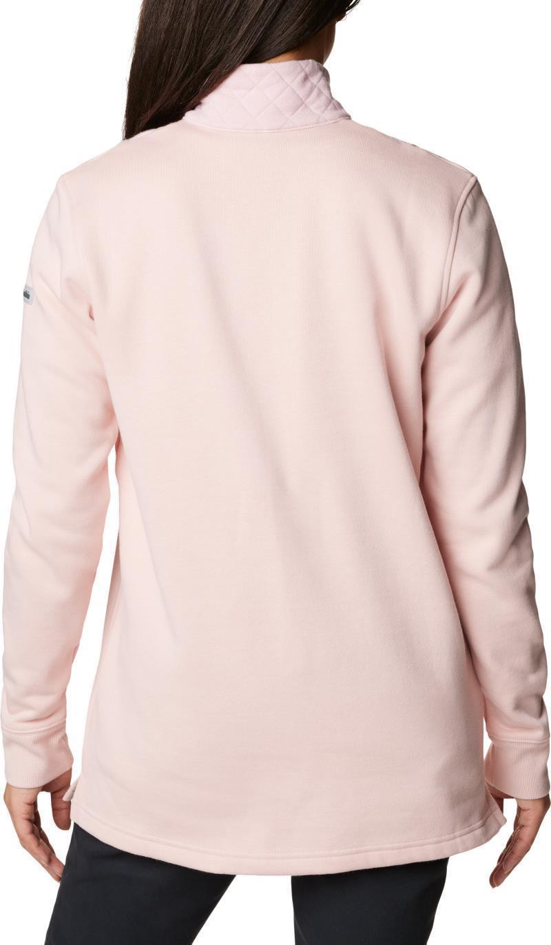 Columbia Lodge Quilted 1/4 Zip - Womens - Dusty Pink 2