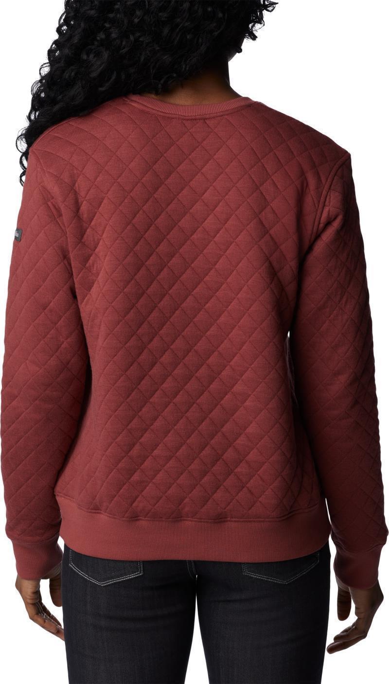 Columbia Lodge Quilted Crew - Womens - Beetroot 2