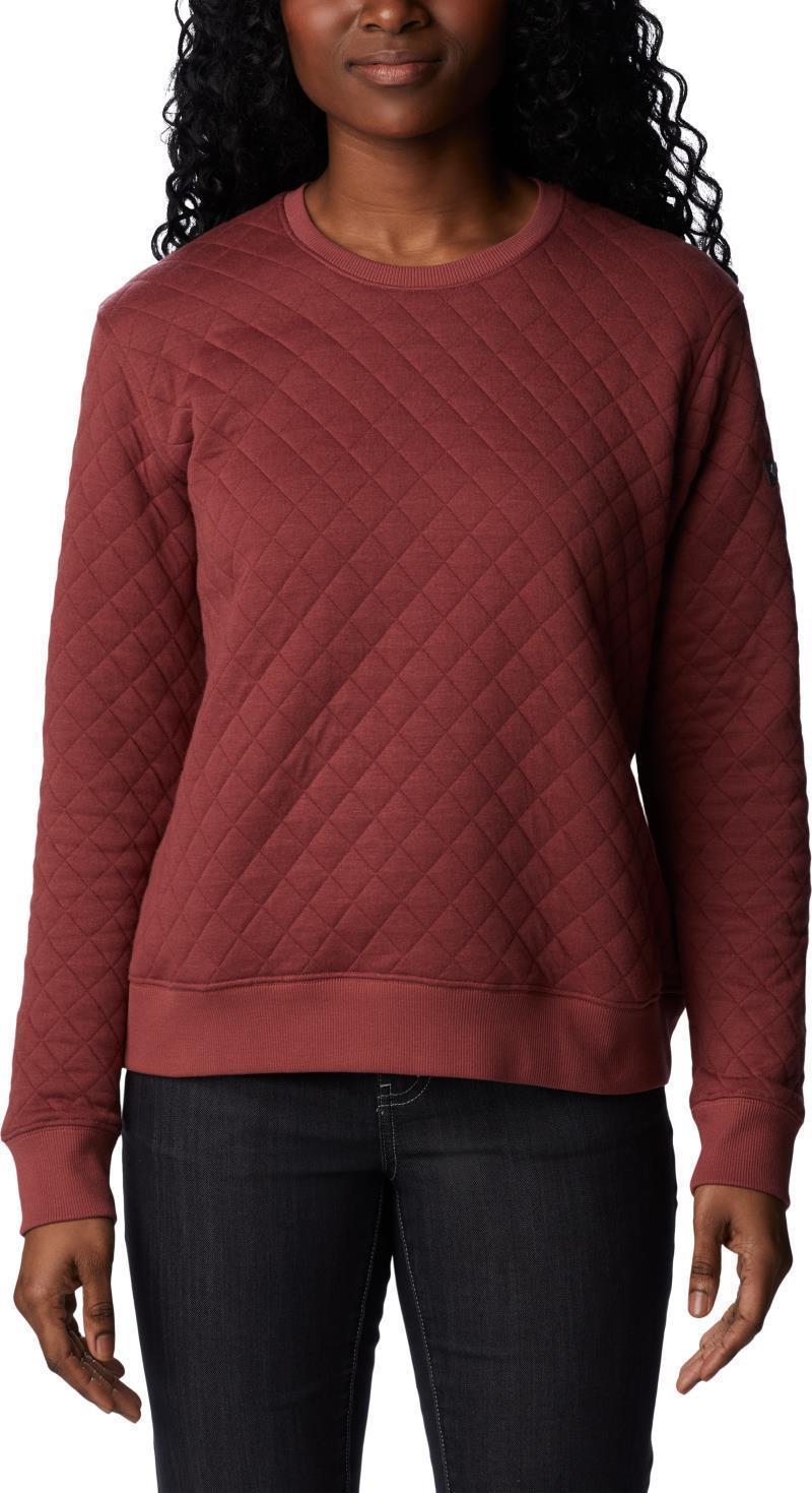 Columbia Lodge Quilted Crew - Womens - Beetroot 4