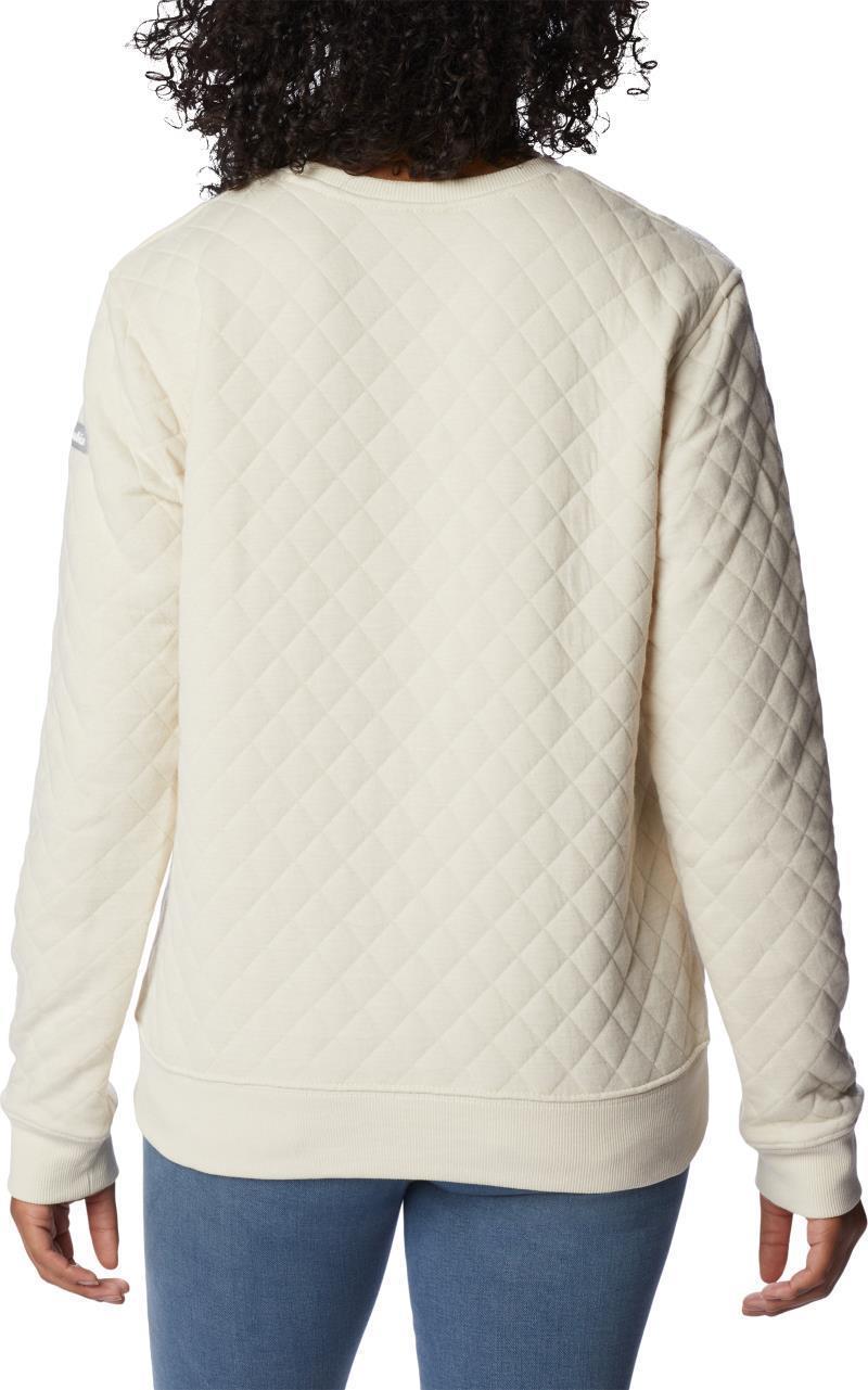 Columbia Lodge Quilted Crew - Womens - Chalk 2