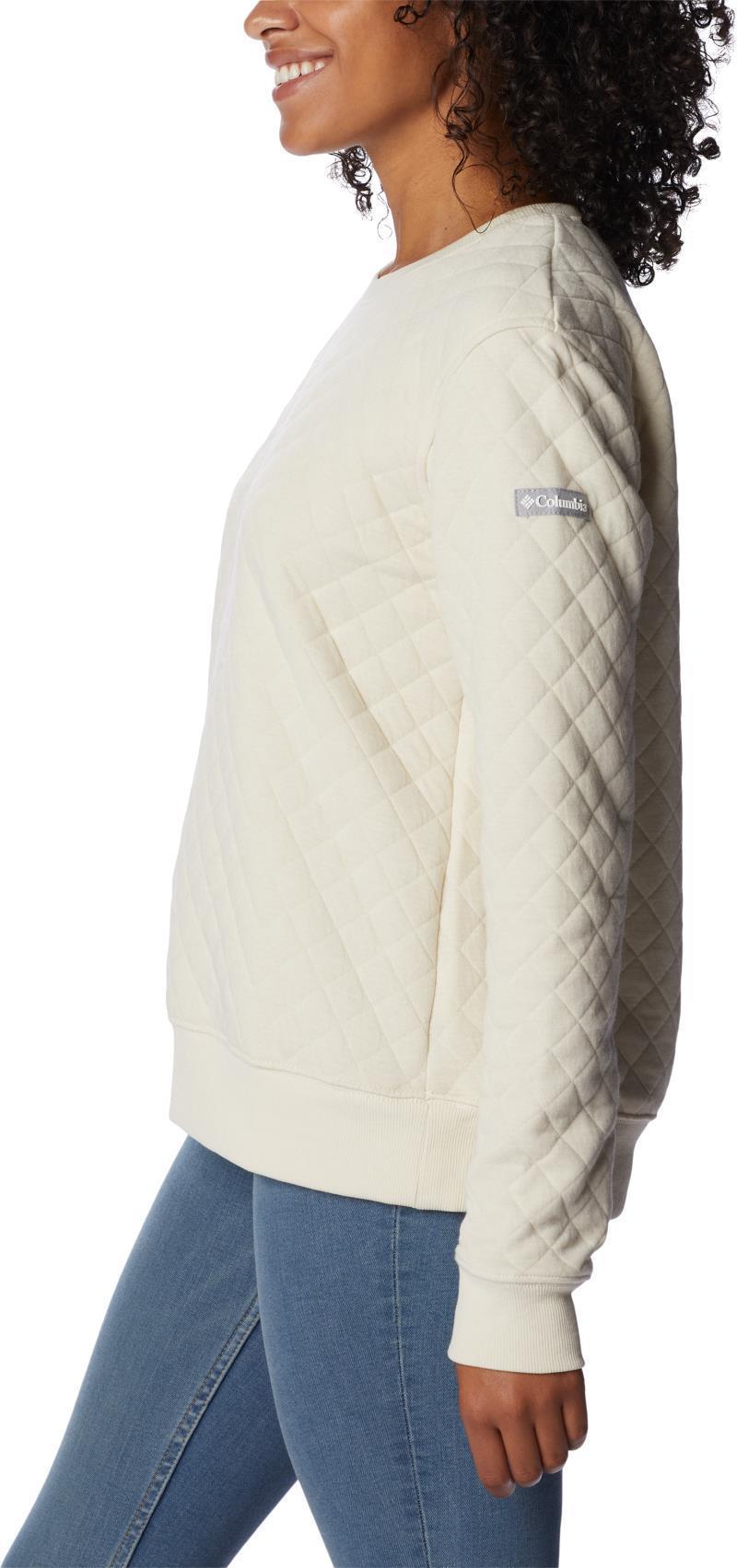 Columbia Lodge Quilted Crew - Womens - Chalk 5