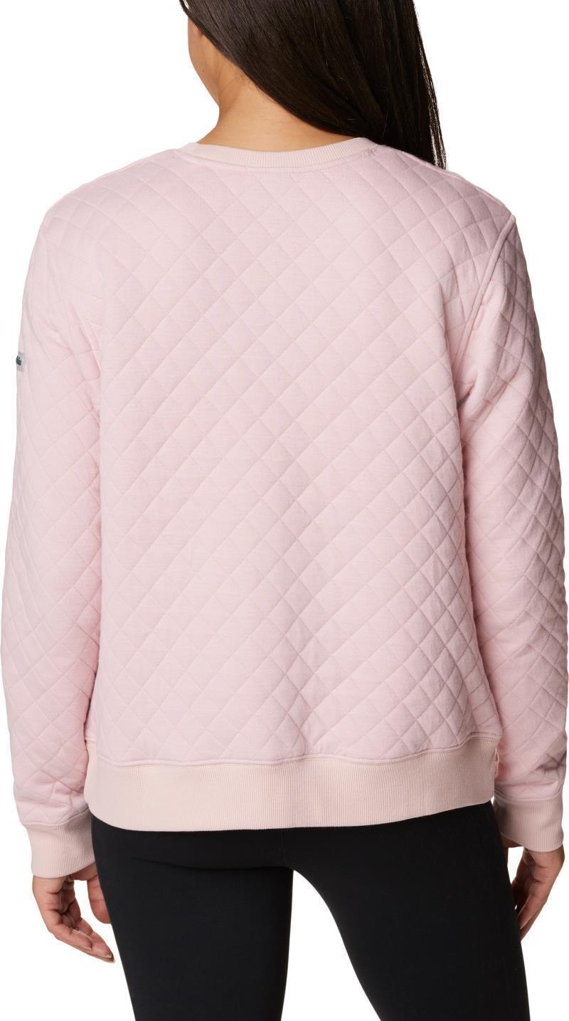 Columbia Lodge Quilted Crew - Womens - Dusty Pink 2