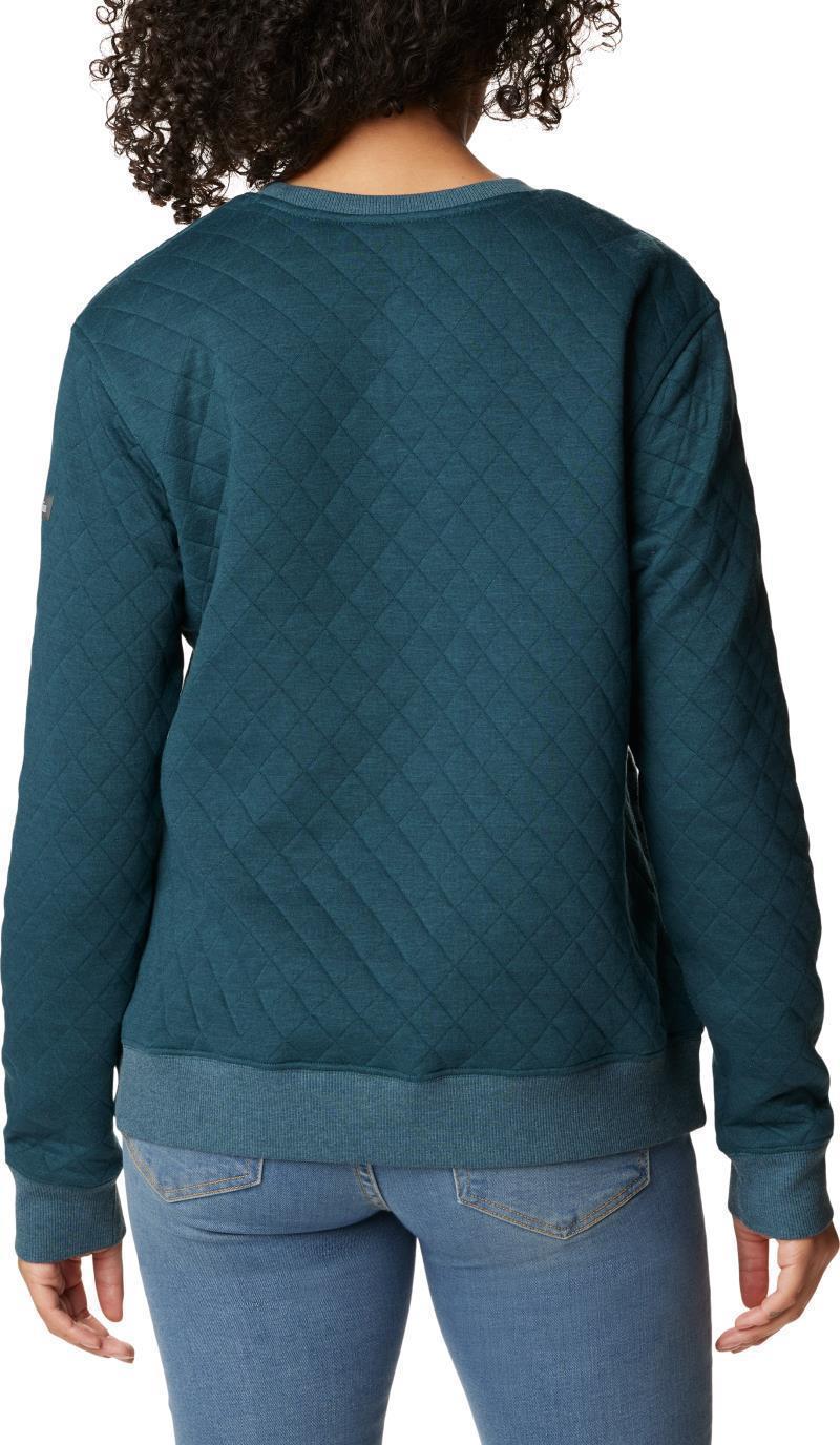 Columbia Lodge Quilted Crew - Womens - Night Wave 2