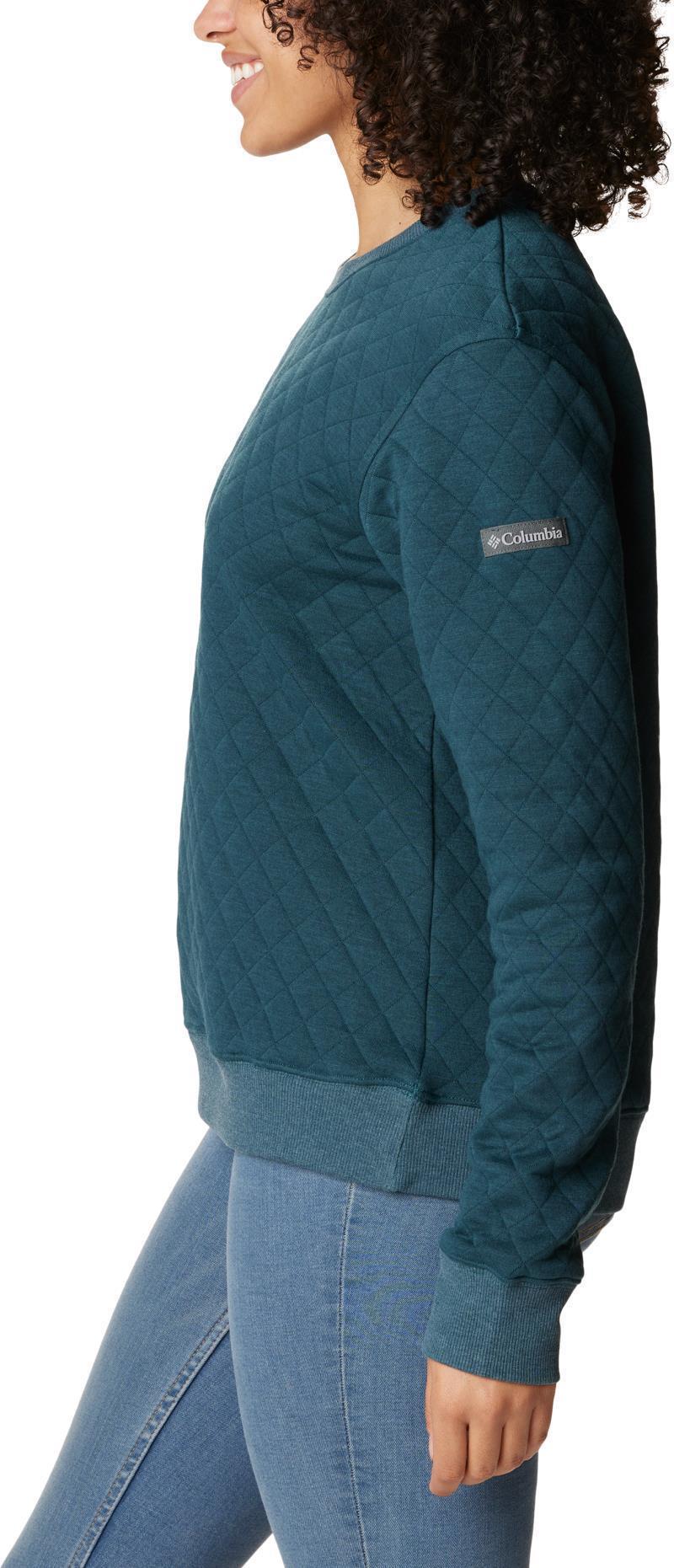 Columbia Lodge Quilted Crew - Womens - Night Wave 4