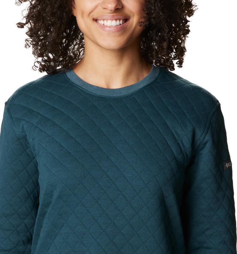 Columbia Lodge Quilted Crew - Womens - Night Wave 5
