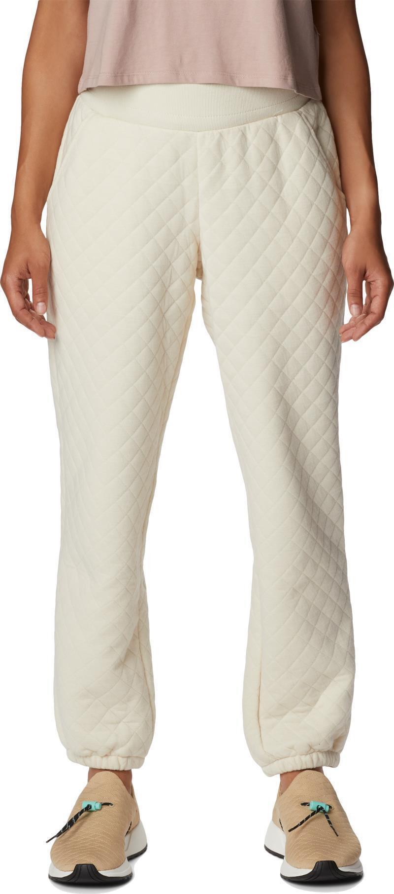 Columbia Lodge Quilted Joggers - Womens - Chalk 1