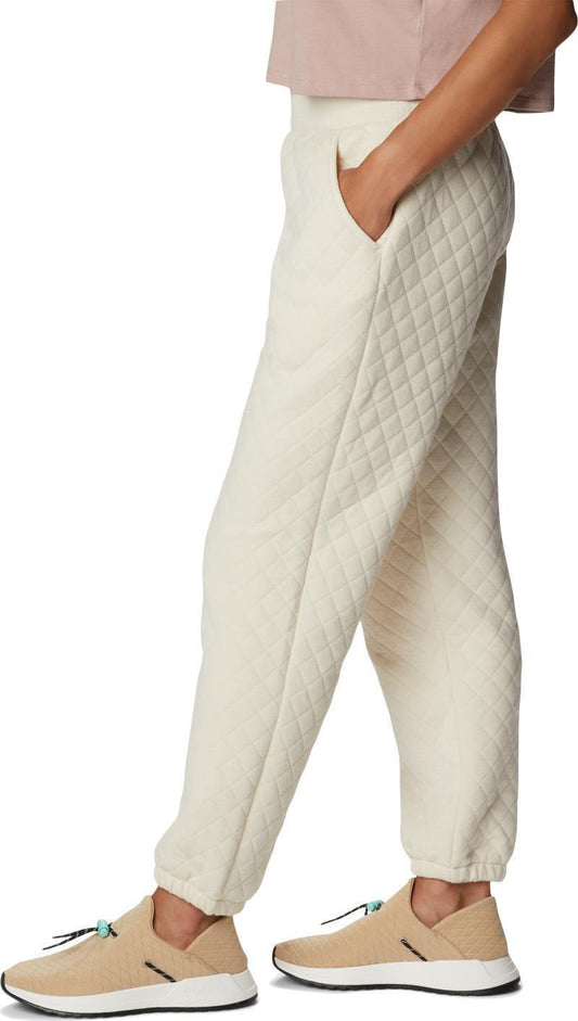 Columbia Lodge Quilted Joggers - Womens - Chalk 2