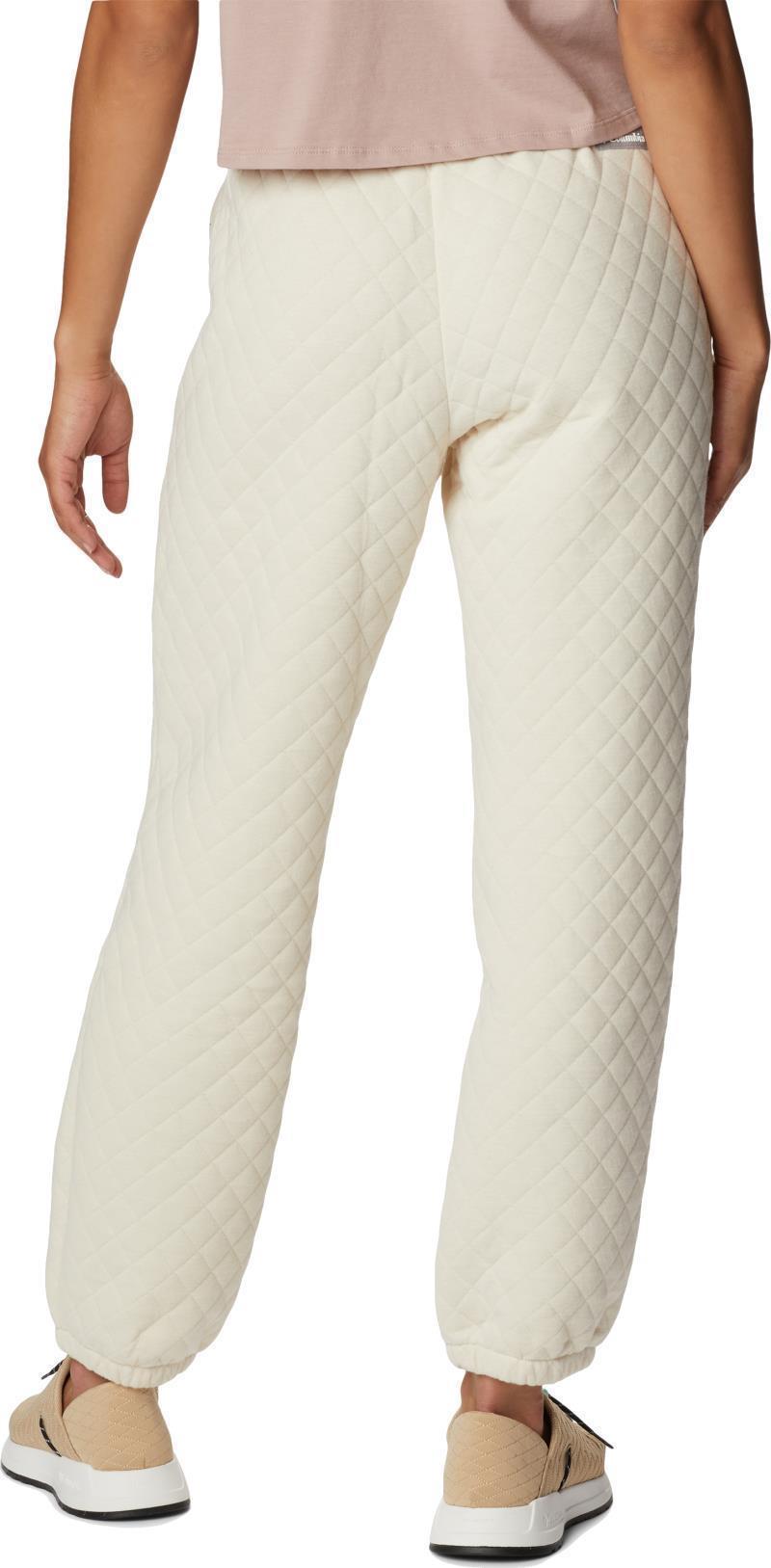 Columbia Lodge Quilted Joggers - Womens - Chalk 3