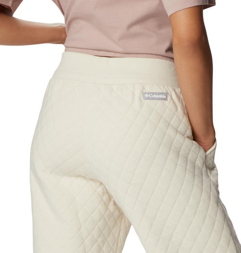 Columbia Lodge Quilted Joggers - Womens - Chalk 5