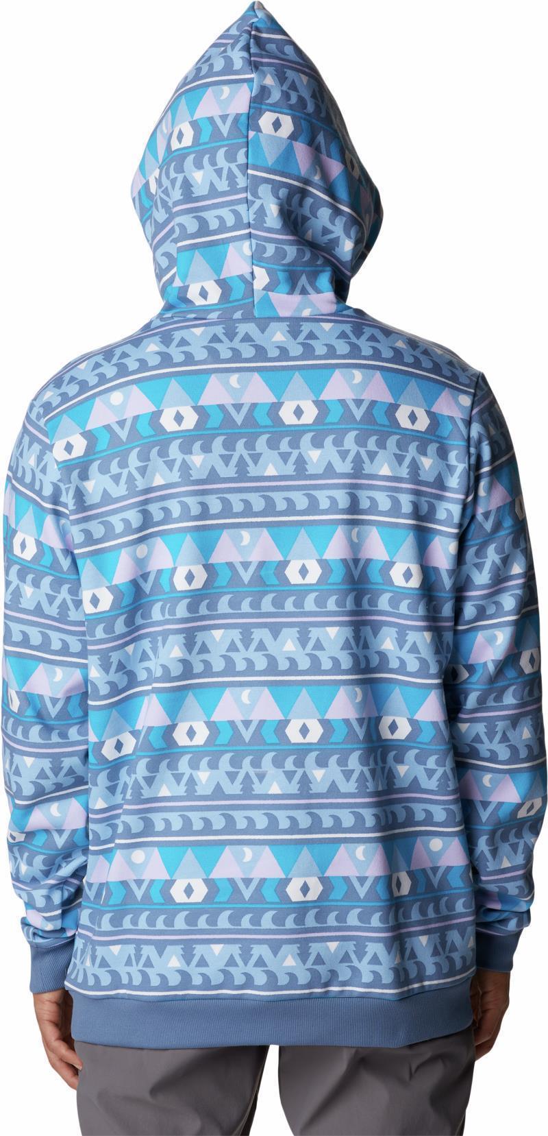 Columbia Logo Printed Hoodie - Mens - Bluestone Camp Blanket 2