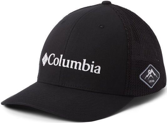 Columbia Mesh Ball Cap - Black / White 1