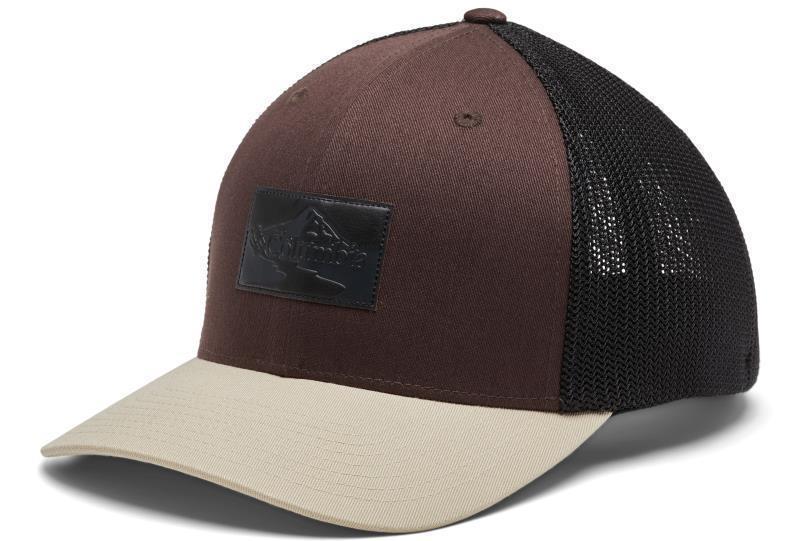 Columbia Rugged Outdoor Mesh Hat - Cordovan / Ancient Fossil Peak2River 1