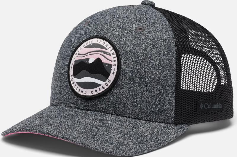 Columbia Snap Back - Womens - Grill Heather / Black / Night Sky Patch 1