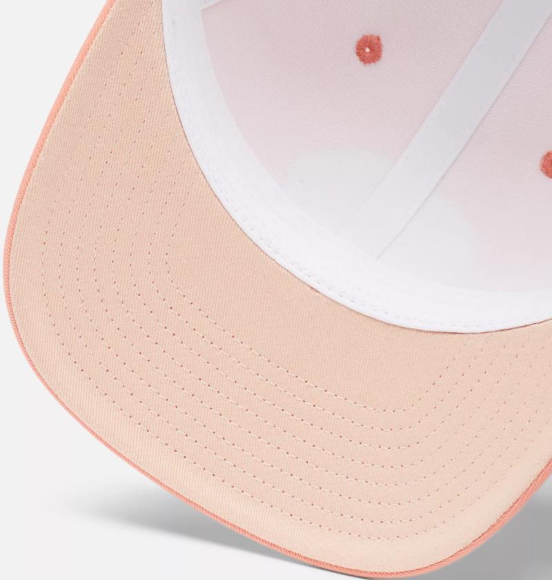 Columbia Snap Back - Womens - Summer Peach / White / Night Sky Patch 3