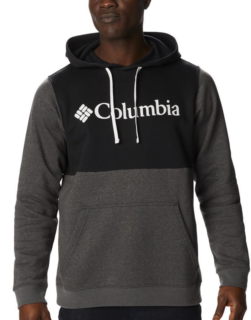 Columbia Trek Colorblock Hoodie - Mens - Black / Shark Heather 4