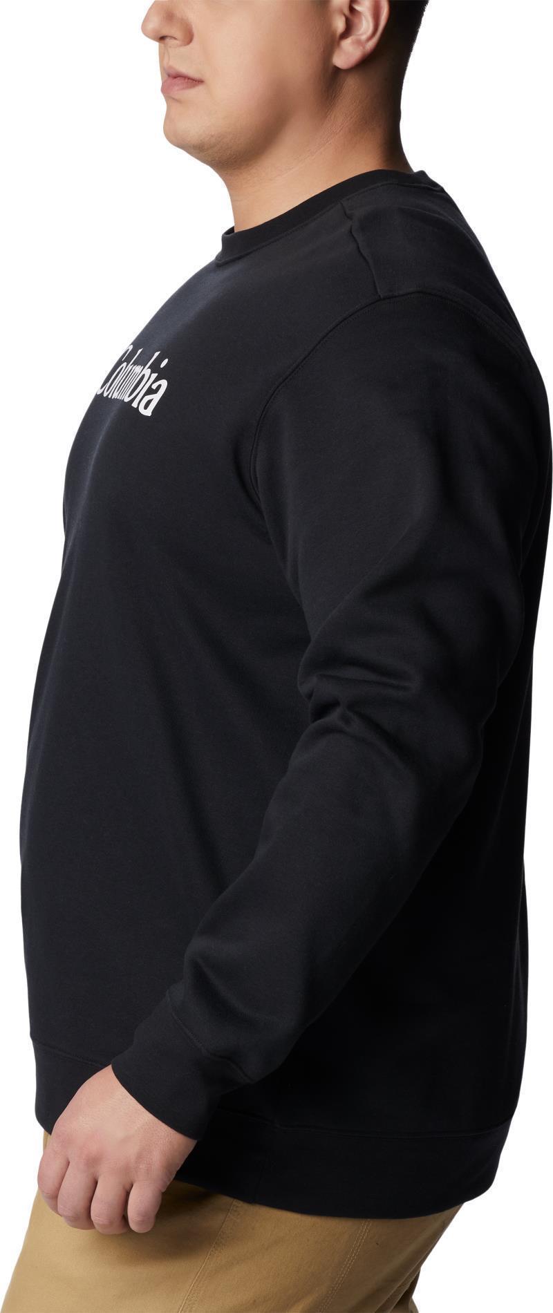 Columbia Trek Crew - Big - Mens - Black / CSC Branded Logo 3