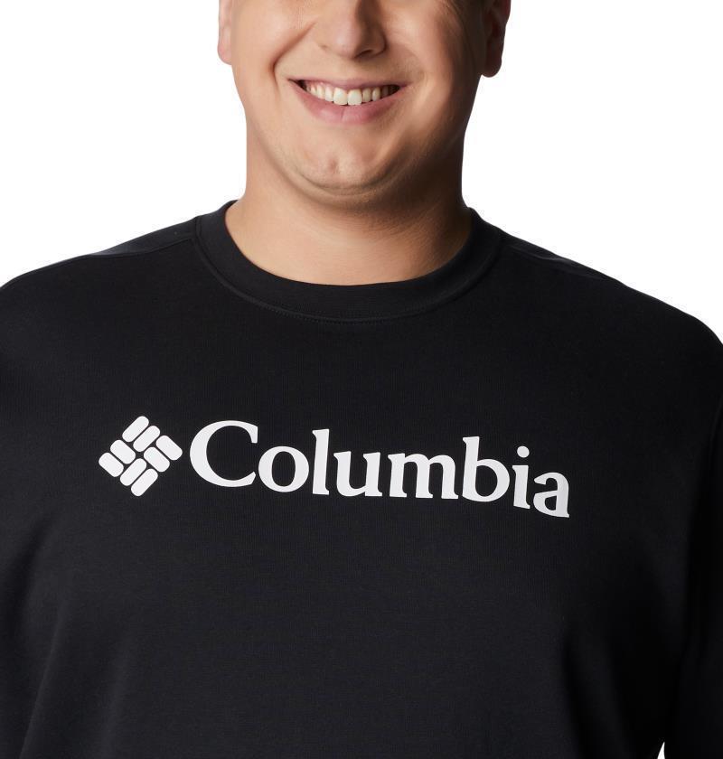 Columbia Trek Crew - Big - Mens - Black / CSC Branded Logo 5