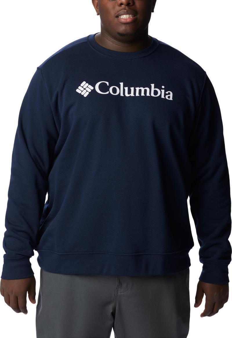 Columbia Trek Crew - Big - Mens - Collegiate Navy / White 1