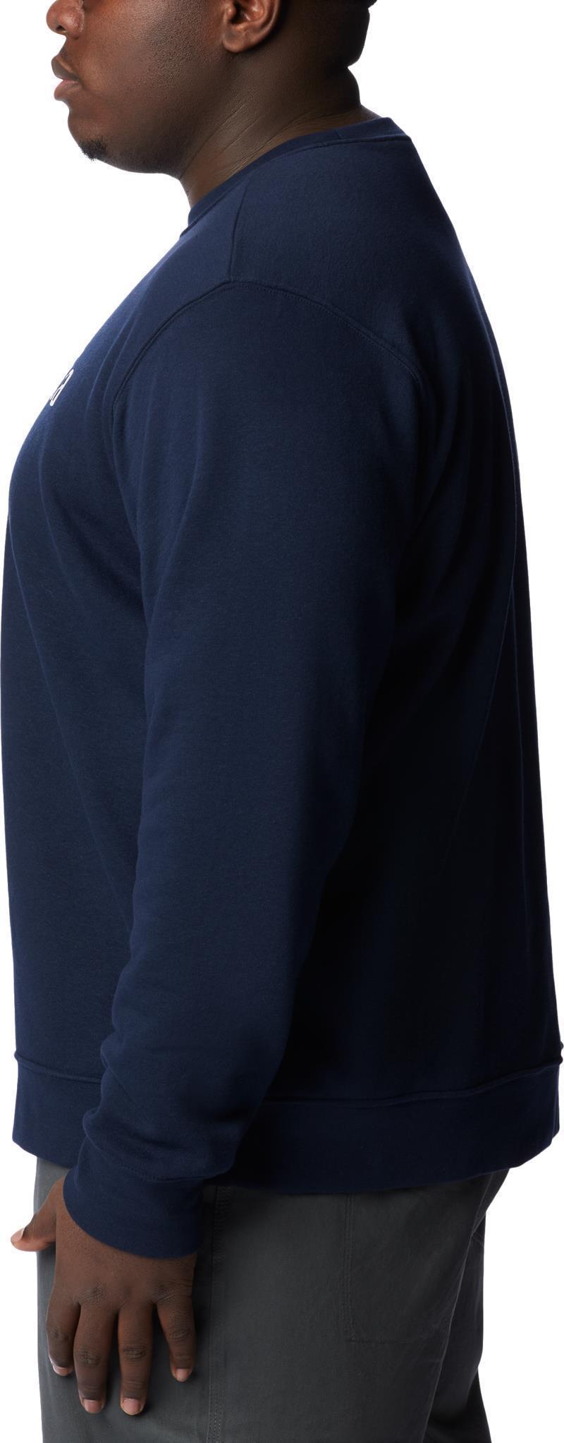 Columbia Trek Crew - Big - Mens - Collegiate Navy / White 2