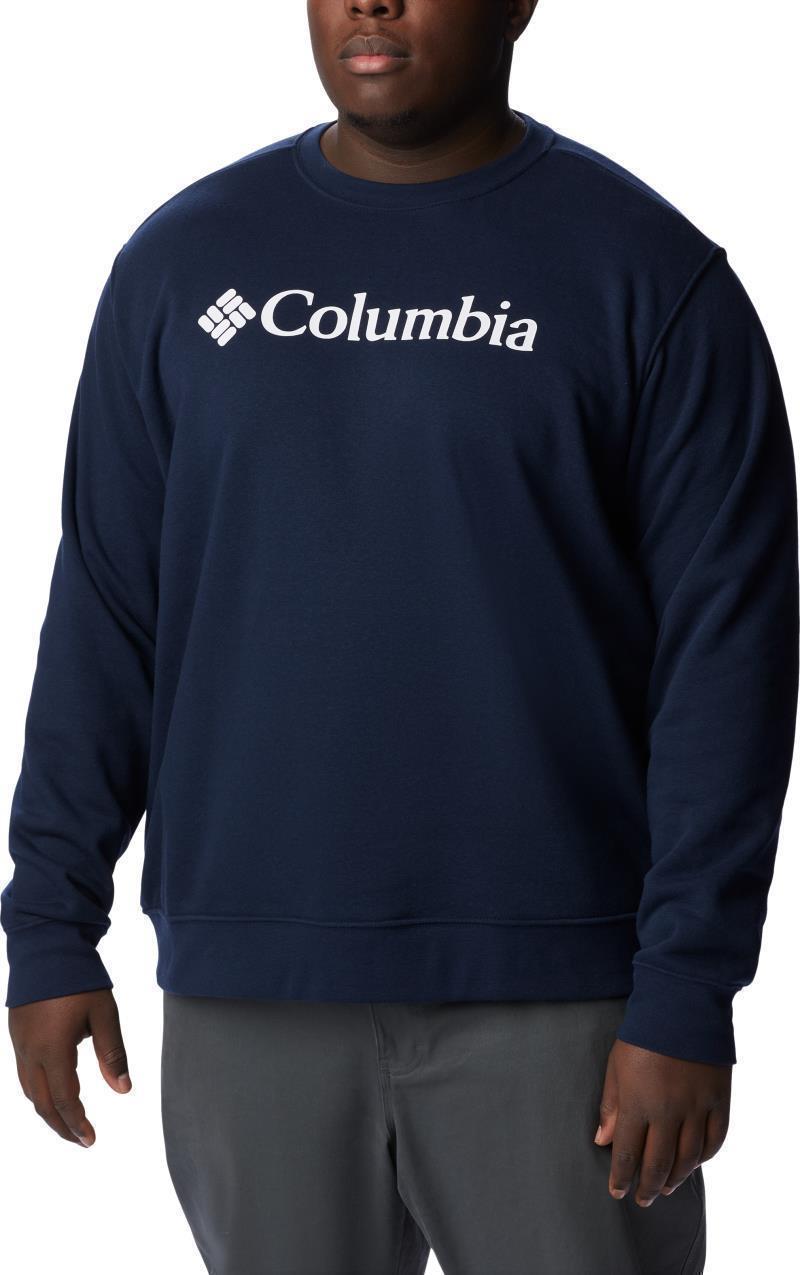 Columbia Trek Crew - Big - Mens - Collegiate Navy / White 4