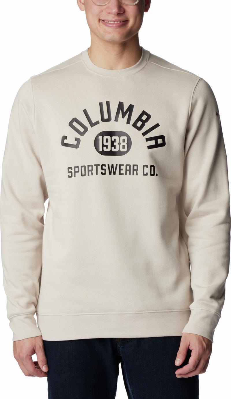 Columbia Trek Crew - Mens - Dark Stone / College Life Graphic 1