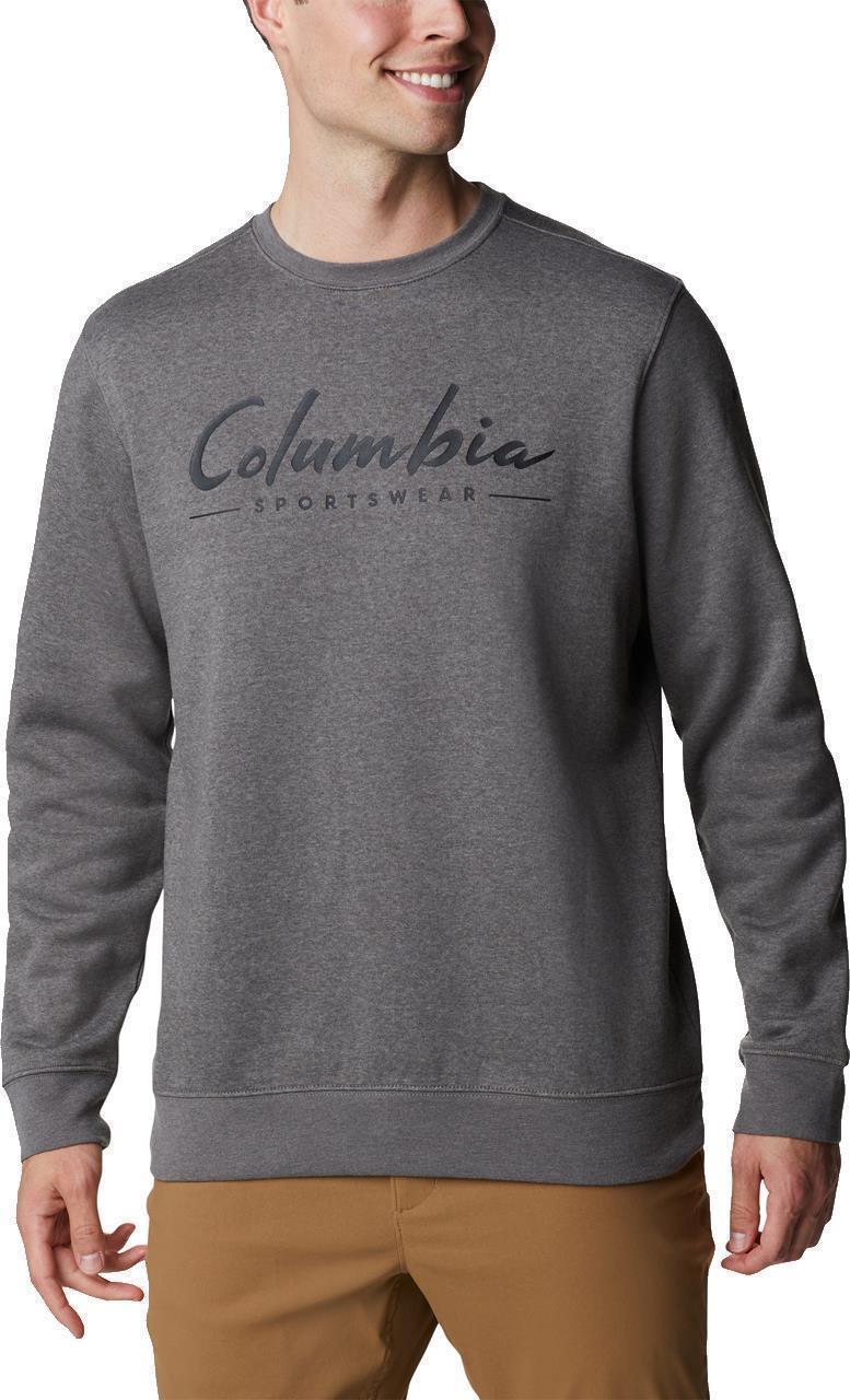 Columbia Trek Crew - Tall - Mens - Charcoal Heather 1