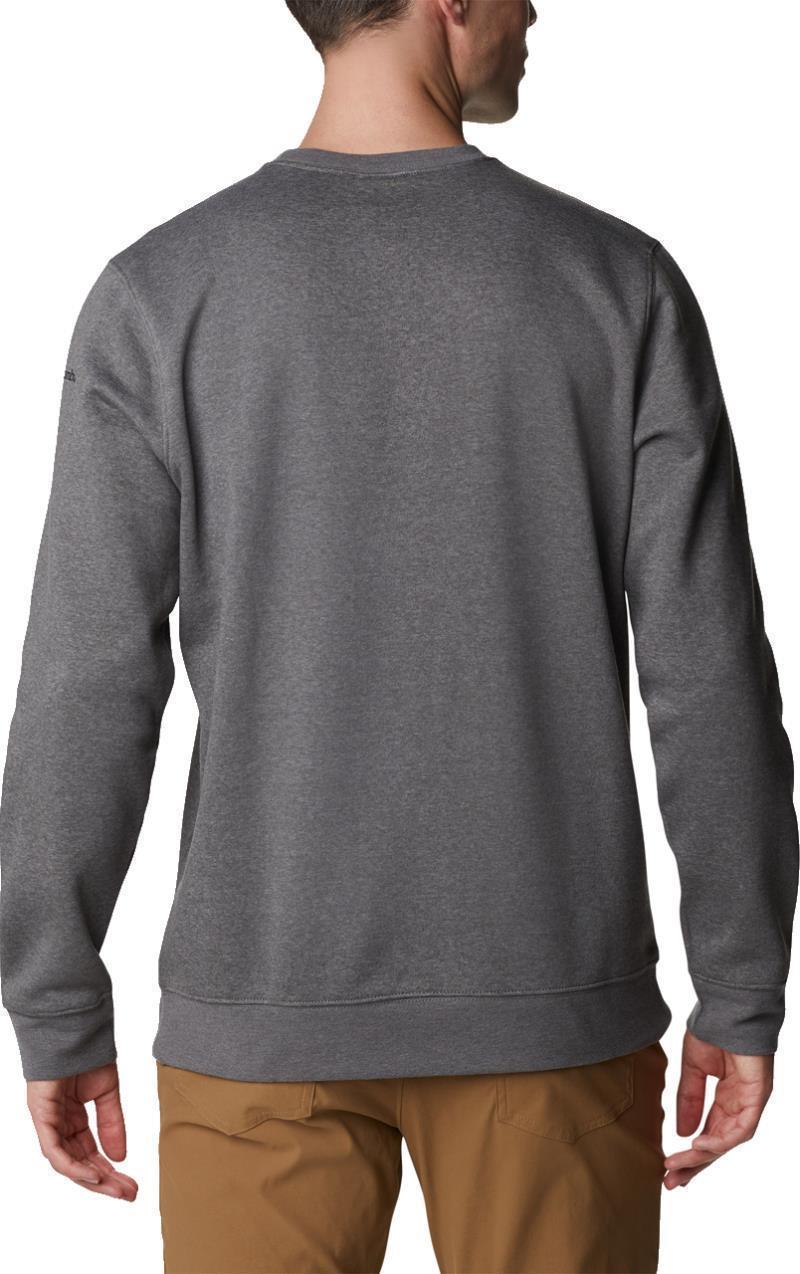 Columbia Trek Crew - Tall - Mens - Charcoal Heather 2