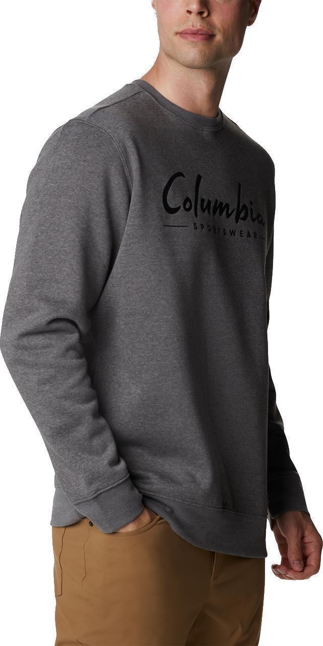 Columbia Trek Crew - Tall - Mens - Charcoal Heather 4