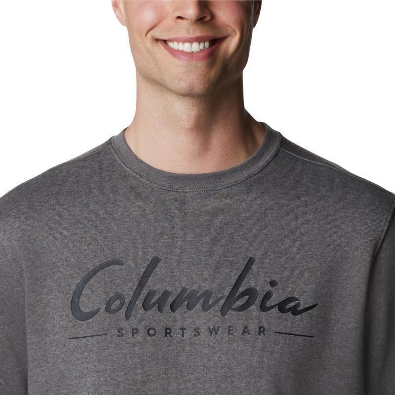 Columbia Trek Crew - Tall - Mens - Charcoal Heather 5