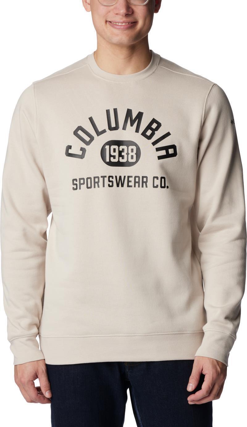 Columbia Trek Crew - Tall - Mens - Dark Stone / College Life Graphic 1