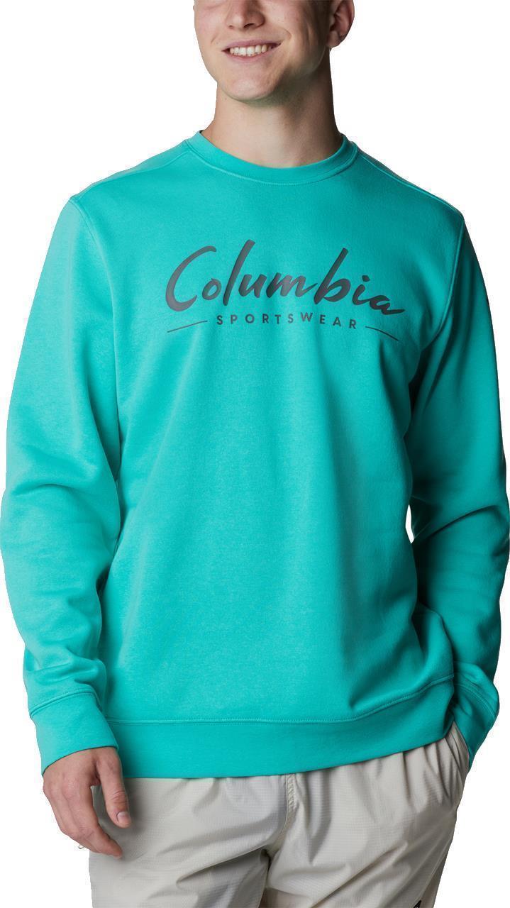 Columbia Trek Crew - Tall - Mens - Electric Turquoise 1