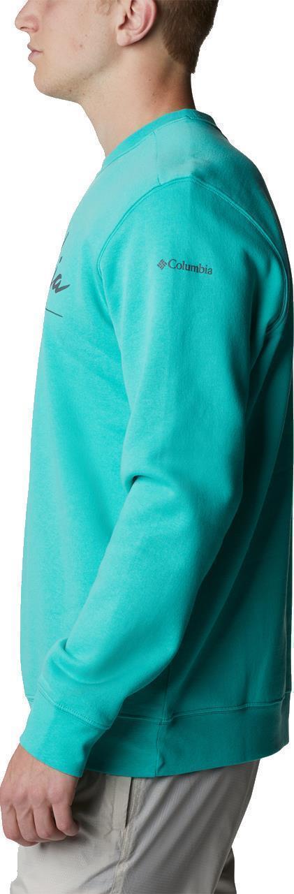 Columbia Trek Crew - Tall - Mens - Electric Turquoise 3
