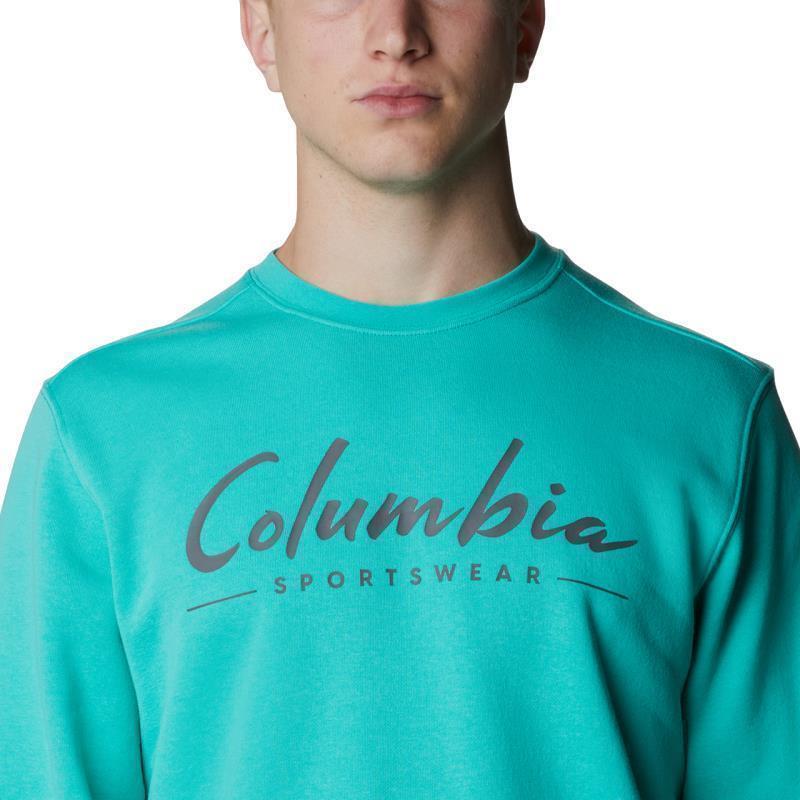 Columbia Trek Crew - Tall - Mens - Electric Turquoise 5