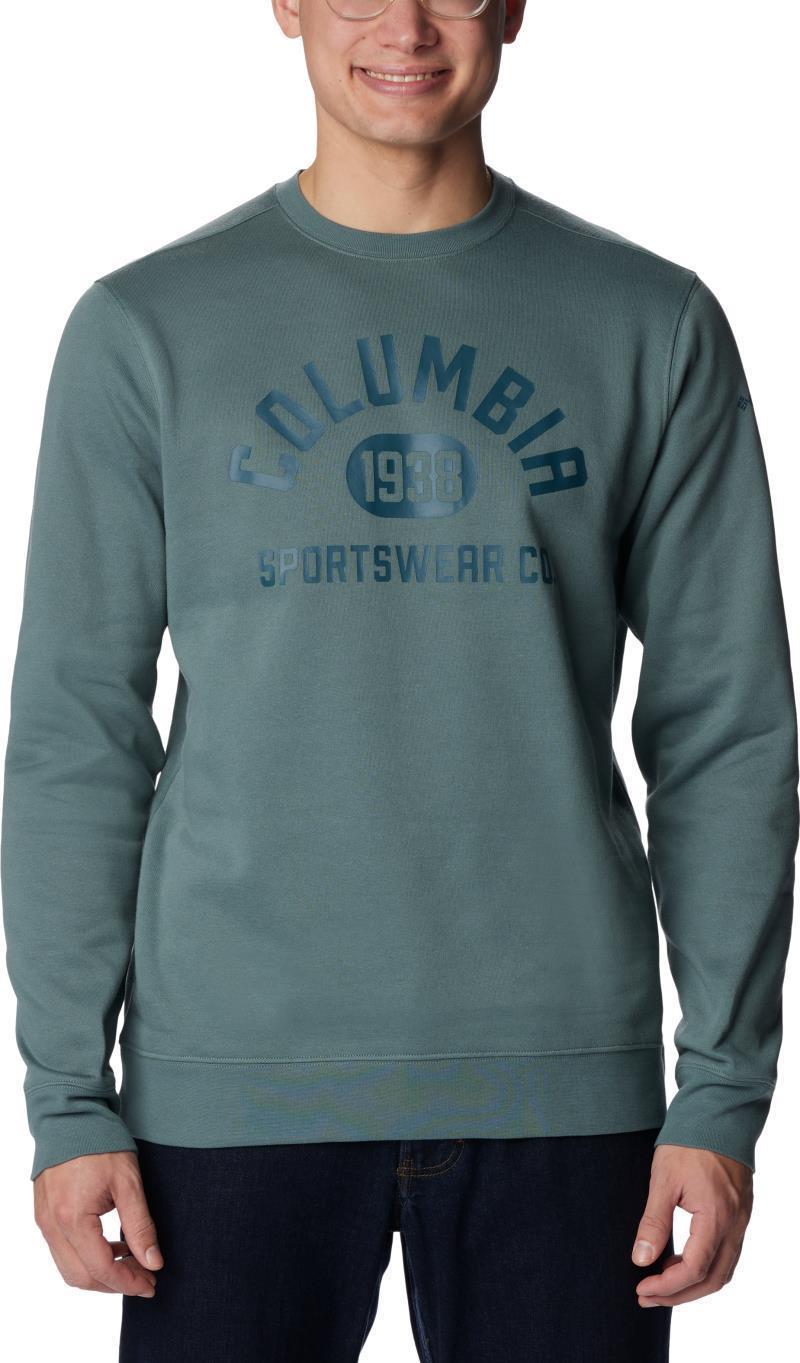 Columbia Trek Crew - Tall - Mens - Metal / College Life Graphic 1